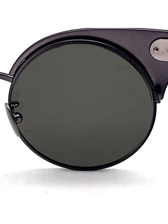 Bottega Veneta Sunglasses BV0113S 001 Charcoal Color Metal Cat Eye Frame & Lens main image 10